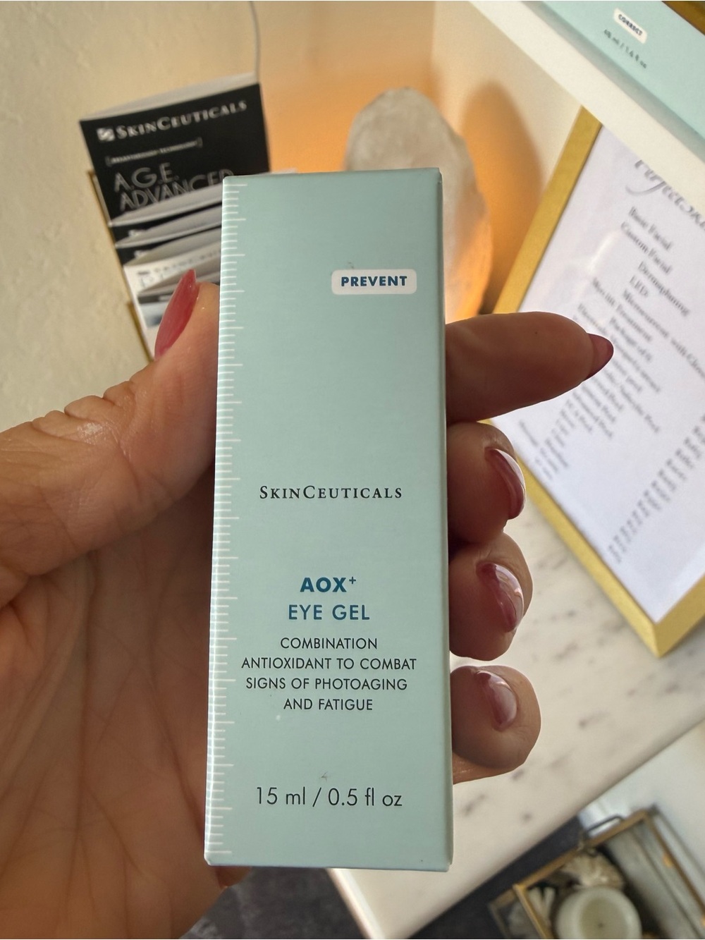 SkinCeuticals AOX+ Eye Gel - Light Blue Packaging